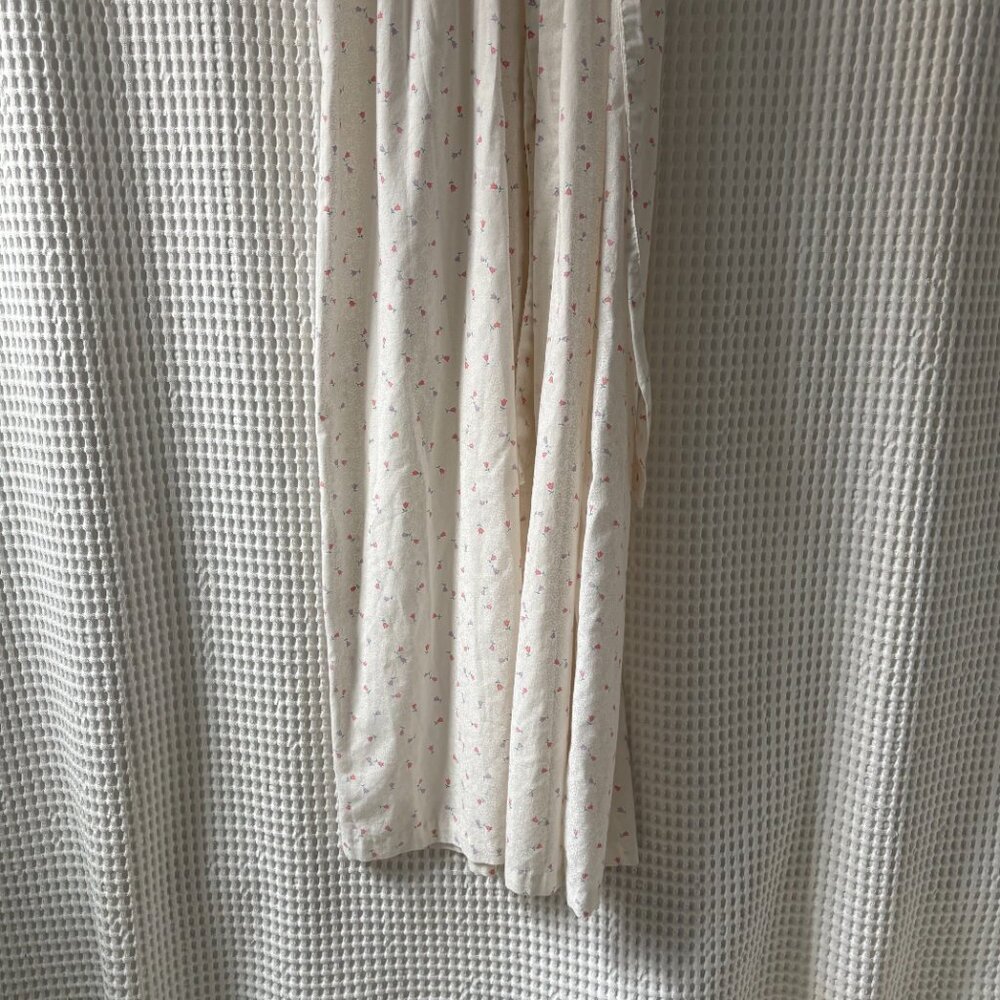 Vintage Tara New York cotton blend floral print demure dressing gown size small - Picture 7 of 7